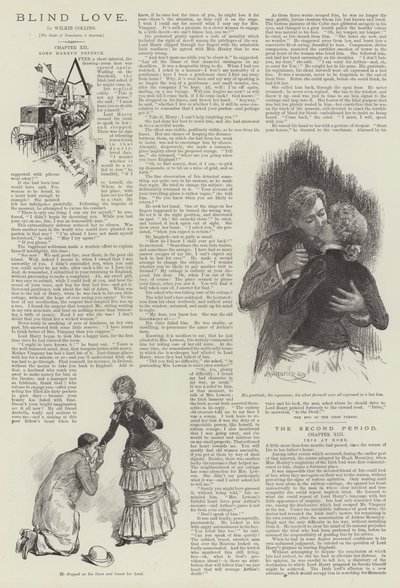 Blind Love, by Wilkie Collins by Amedee Forestier