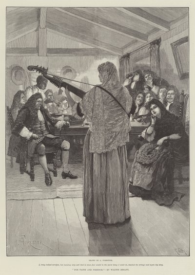 For Faith and Freedom, by Walter Besant by Amedee Forestier