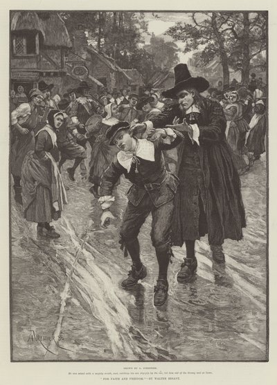 For Faith and Freedom, by Walter Besant by Amedee Forestier