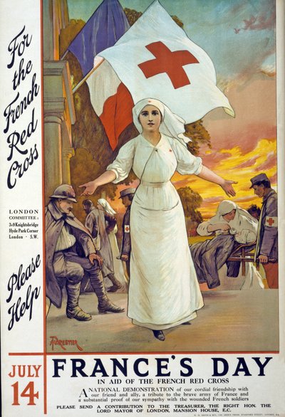 Fundraising Appeal in Aid of the French Red Cross on France