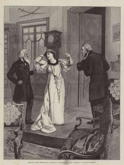 Madame Sarah Bernhardt as Magda in Sudermann