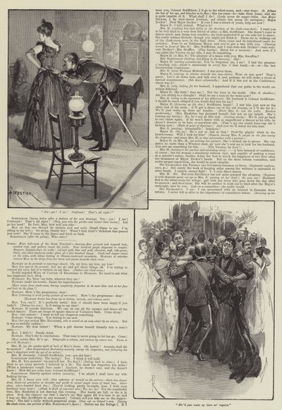 Mrs Hauksbee Sits Out, An Unhistorical Extravaganza, by Rudyard Kipling by Amedee Forestier
