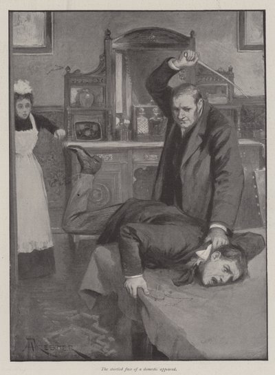 The Riding Whip, by George Gissing by Amedee Forestier