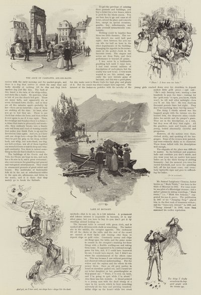 The Tramp Abroad Again, by Mark Twain by Amedee Forestier