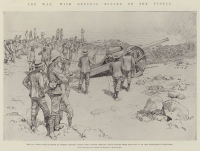 The War, with General Buller on the Tugela by Amedee Forestier