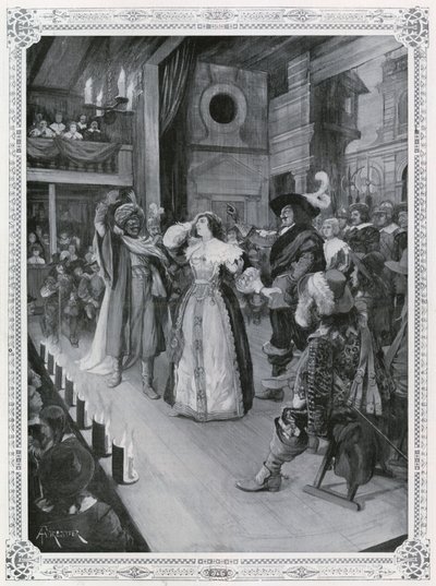 Women Appear on the Stage for the First Time: Othello, as Produced in December 1660 by Amedee Forestier