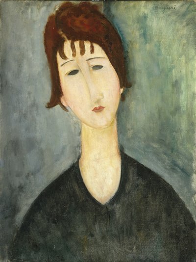 A Woman by Amedeo Modigliani