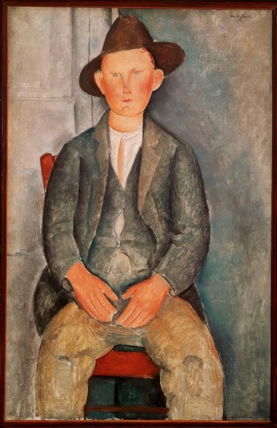Peasant Boy by Amedeo Modigliani