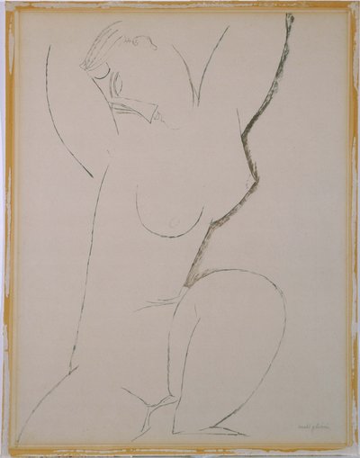 Caryatid by Amedeo Modigliani