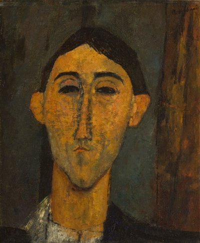 Head of a Man, c.1915-16 by Amedeo Modigliani