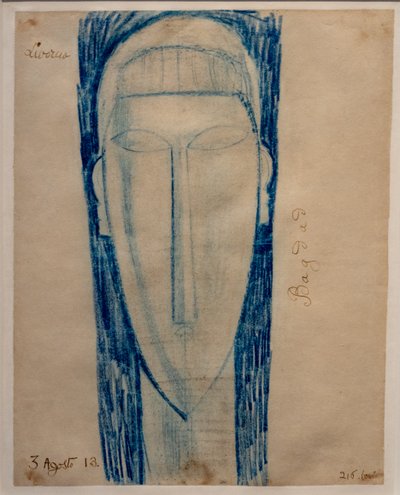 Head by Amedeo Modigliani