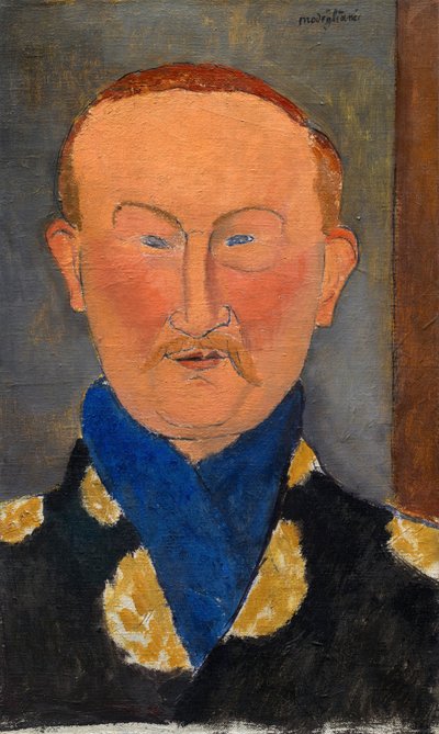 Léon Bakst by Amedeo Modigliani