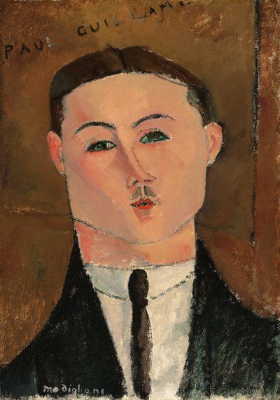 Paul Guillaume by Amedeo Modigliani