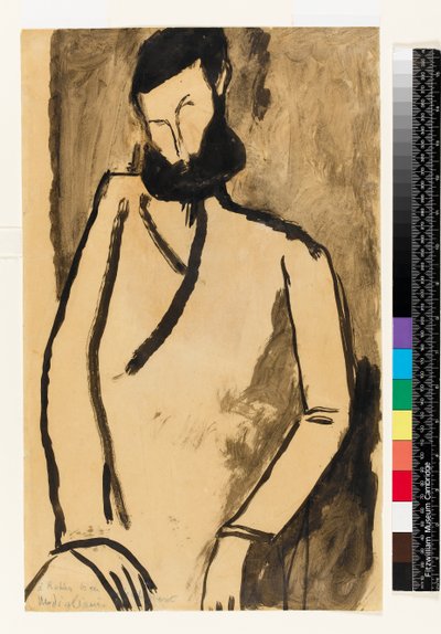 Portrait of a Bearded Man, 1909 by Amedeo Modigliani