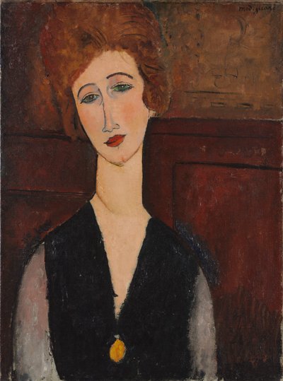 Portrait of a Woman by Amedeo Modigliani
