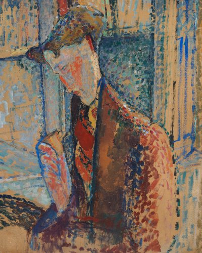Reverie (Study for the Portrait of Frank Burty Haviland), 1914 by Amedeo Modigliani