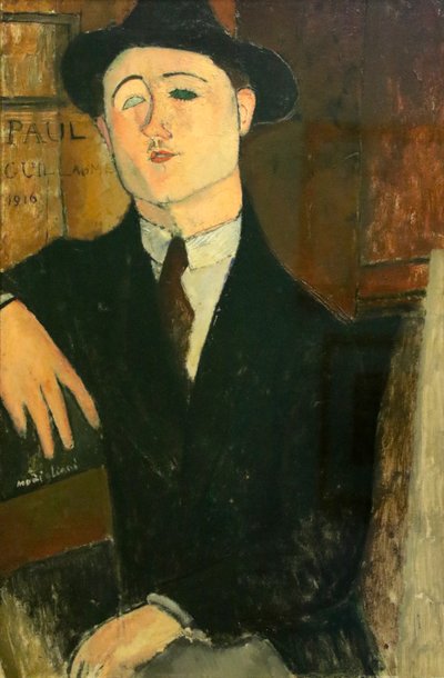 Portrait of Paul Guillaume by Amedeo Modigliani