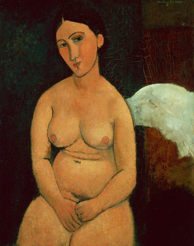 Seated Nude by Amedeo Modigliani