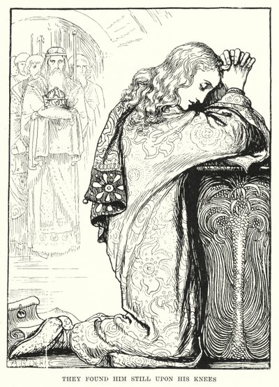 They found him still upon his knees by Amelia M. (attr.to) Bowerley or Bauerle