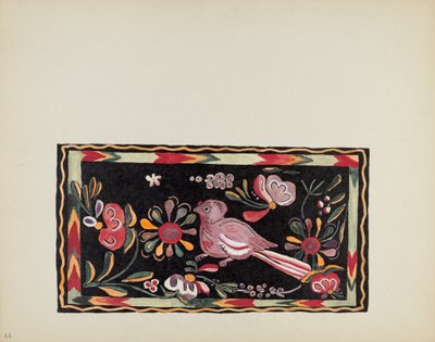 Plate 44: Painted Chest Design: From Portfolio 