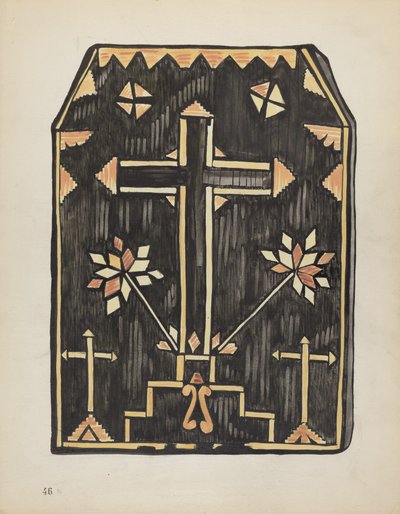 Plate 46: Straw Applique Design: From Portfolio 