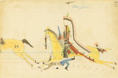 Magpie, Howling Wolf, Southern Cheyenne by American Native