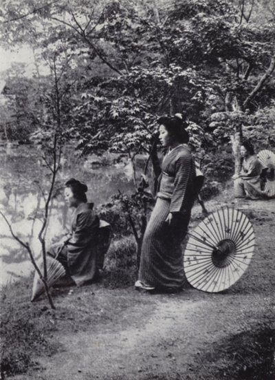 A restful retreat by the lake, Kinkakuji Monastery by American Photographer (after)