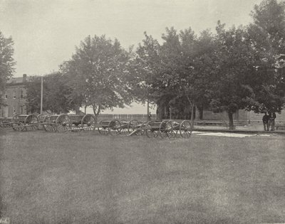 Battery at Fort Omaha, Nebraska by American Photographer (after)