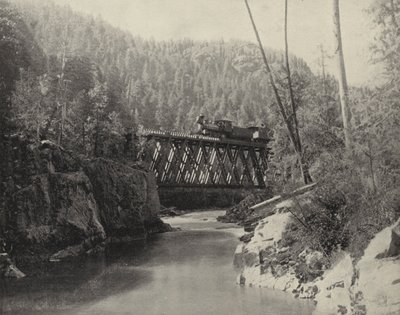 Bridge in Animas Canyon, Colorado by American Photographer (after)