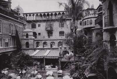 California: Riverside, Patio Dining Room of the Glenwood Mission Inn by American Photographer (after)