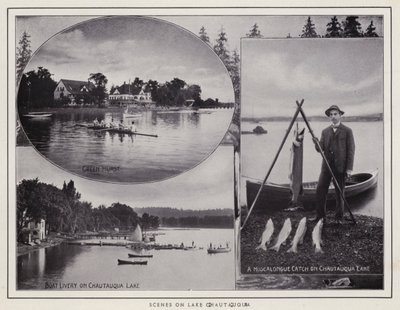Jamestown, NY: Scenes on Lake Chautauqua by American Photographer (after)