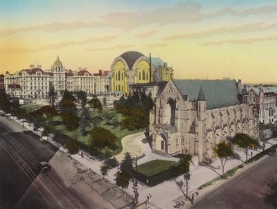 Cathedral of St John the Divine, New York by American Photographer (after)