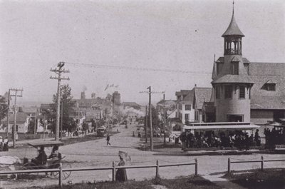 Old Orchard Beach, Maine: Old Orchard looking toward the beach by American Photographer (after)