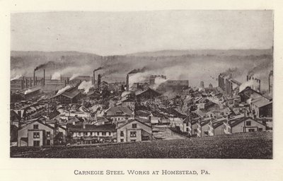 Pittsburgh: Carnegie Steel Works at Homestead, Pennsylvania by American Photographer (after)