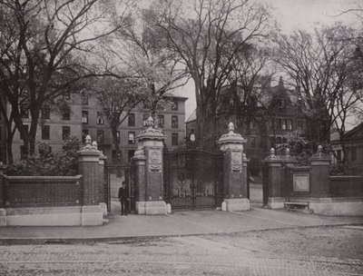 Providence, Rhode Island: Van Wickle Gate, Brown University by American Photographer (after)