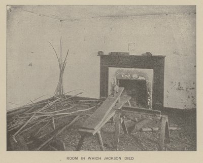 Room in which Confederate General Thomas "Stonewall" Jackson died by American Photographer (after)