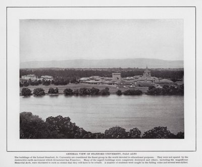San Francisco: General View of Stanford University, Palo Alto by American Photographer (after)