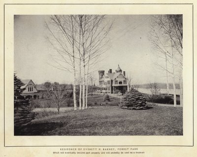 Springfield, Massachusetts: Residence of Everett H Barney, Forest Park by American Photographer (after)