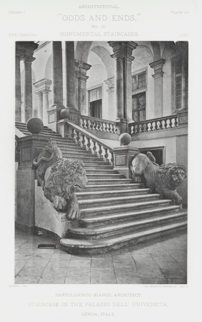 Staircase in the Palazzo Dell