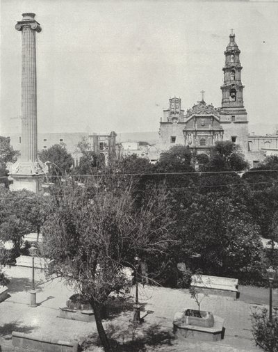 The Plaza Aguas Calientes by American Photographer (after)