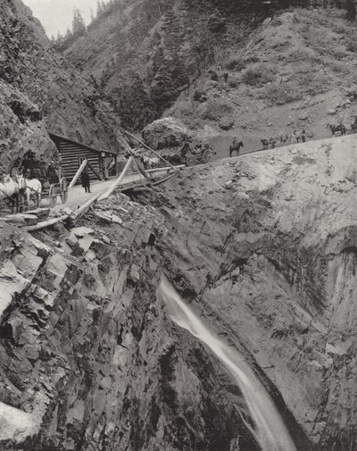 Tollgate Ouray and Silverston Tollroad by American Photographer (after)