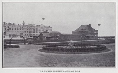 View showing Brighton Casino and Park by American Photographer (after)