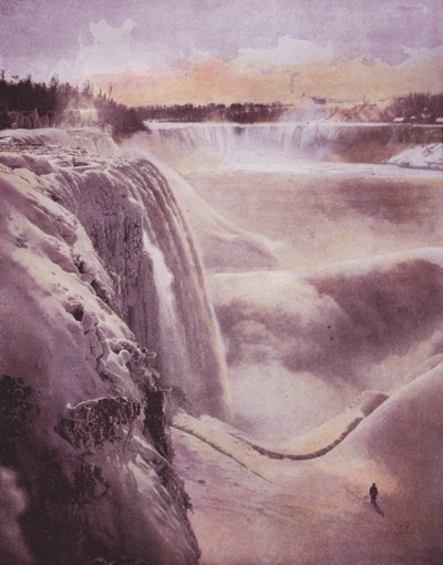 Winter at Niagara by American Photographer (after)