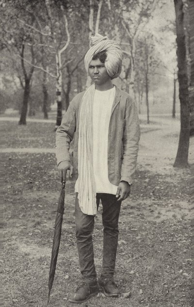 A Hindu Juggler by American Photographer