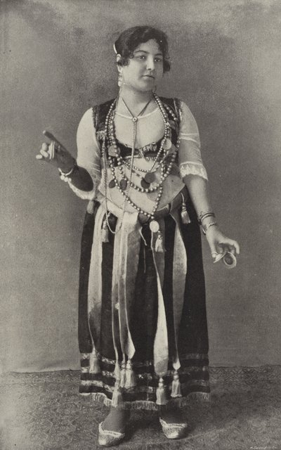 A Performer of the Danse du Ventre by American Photographer