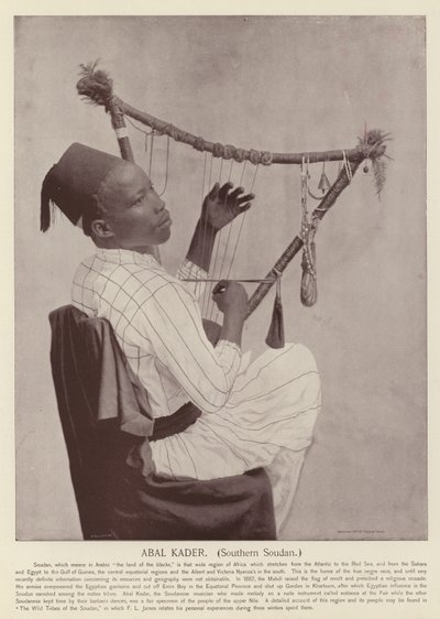 Abal Kader, Southern Sudan by American Photographer