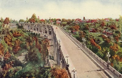 Arroyo Seco Bridge, Pasadena by American Photographer