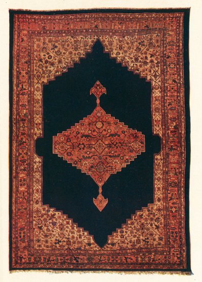 Bijar rug by American Photographer