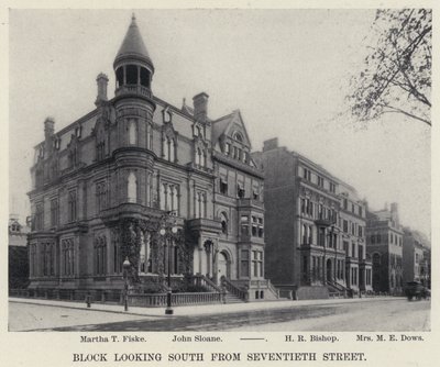 Block looking South from Seventieth Street by American Photographer