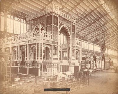 Brazilian and Netherlands section, Main Building, Centennial International Exhibition, Philadelphia by American Photographer